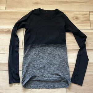 EUC Lululemon Swiftly Long Sleeve Top